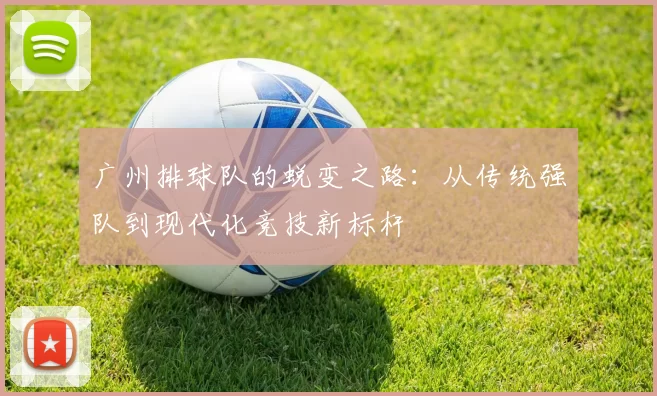 广州排球队的蜕变之路：从传统强队到现代化竞技新标杆
